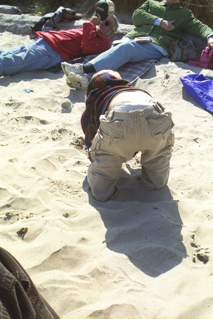 15 months 21 beach butt standing up